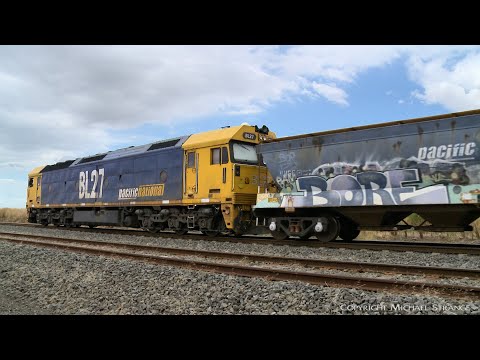 7738V Pacific National Grain Hopper Transfer (14/1/2022) - PoathTV Australian Trains & Railways