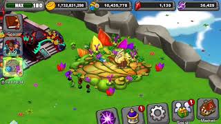Dragonvale Hatching the Dittoglide Dragon