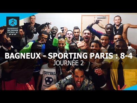 J2 : Bagneux Futsal - Sporting Paris (8-4), le résumé