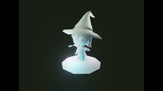 Mage Chibi Rigged Base Mesh video thumbnail