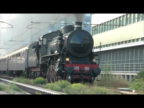2016-09-12 La 685 196 in transito alla stazione di Brescia con il convoglio IGE