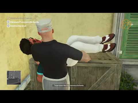 Hitman Game play PS5 4k Mission 2 Episode 02: Sapienza walkthrough
