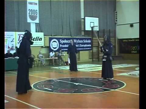 Poland Youth Kendo Championships 2011 semifinal  - Bartczak(aka) vs. Wierzbowski(shiro)