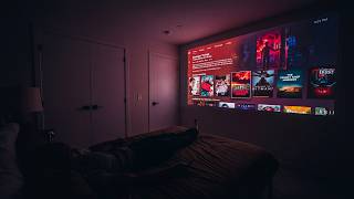 why I don't put tvs in every room (my portable 4K cinema)