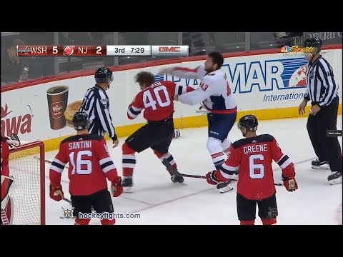 Tom Wilson vs Blake Coleman