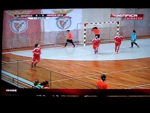 Golo Rita Martins Benfica Vs Santa Iría (27/10/2012)