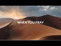 When you pray w/lyrics - Bebe Winans