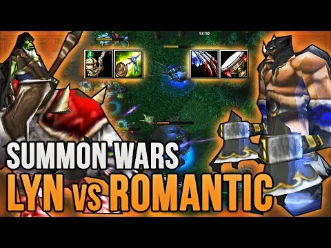 Warcraft 3 | Lyn vs Romantic | SUMMON WARS | OvH