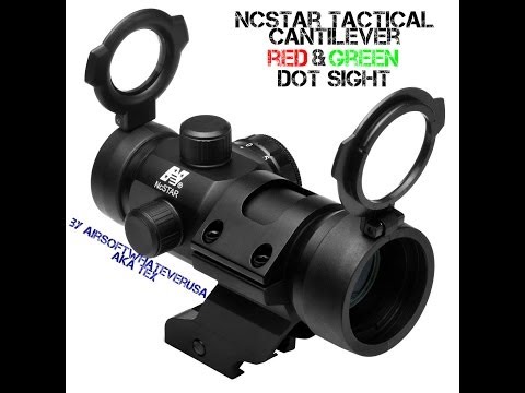 NcStar Tactical Cantilever Red and Green Dot Sight