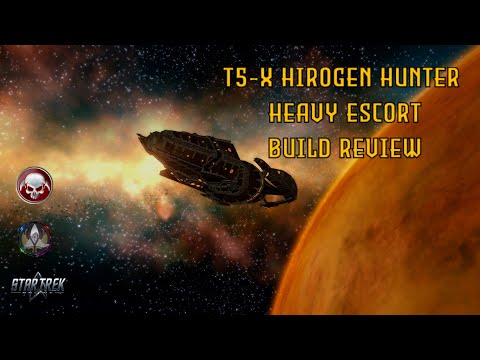 Star Trek Online "T5-X Hirogen Heavy Escort Build Reivew