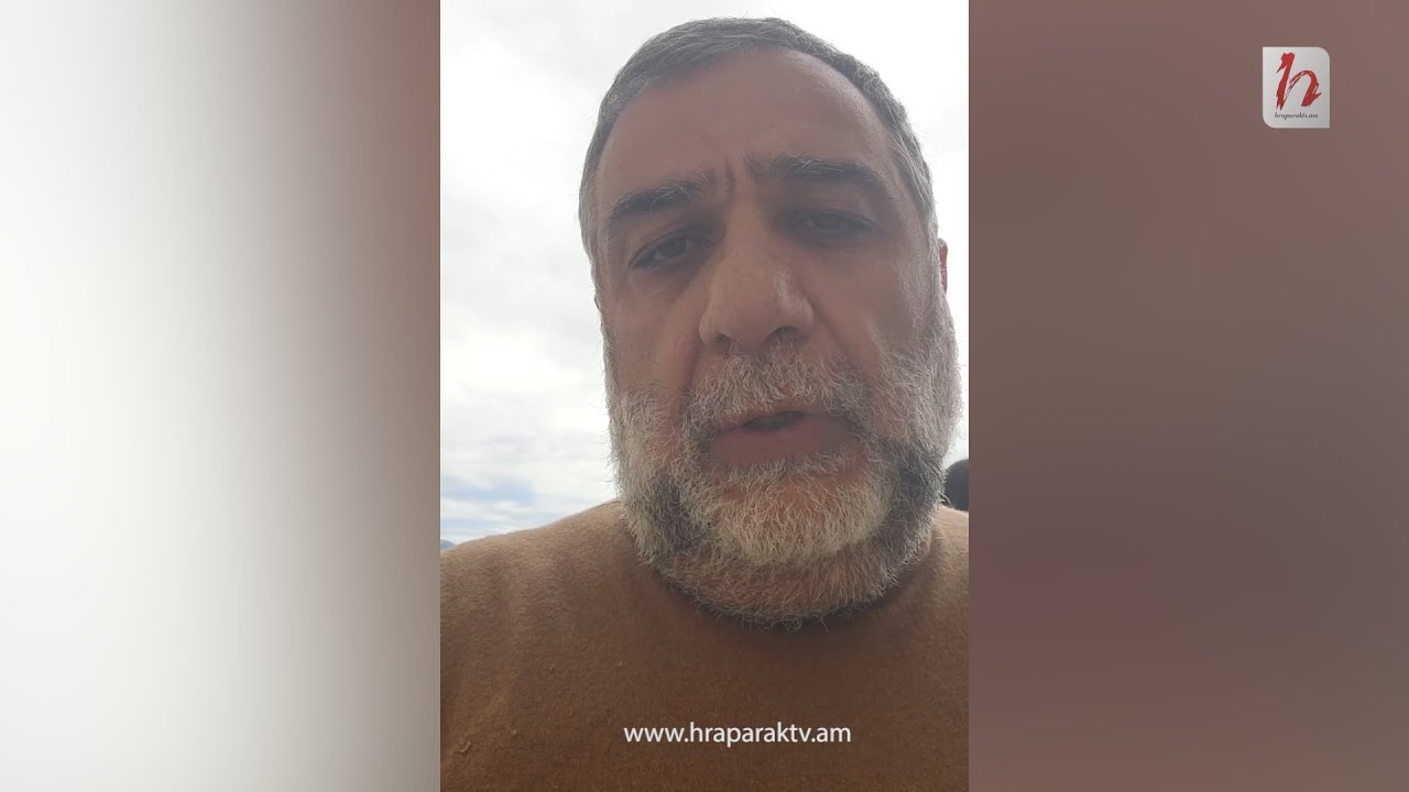 Ռուբեն Վարդանյանը ուղիղ եթեր է մտել Ստեփանակերտից