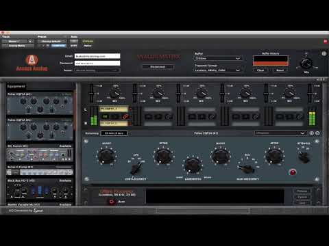 Quick start guide to the PULTEC EQP1A mono equalizer