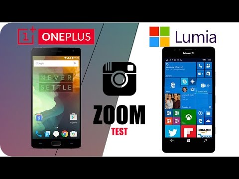 Lumia 950 XL Vs OnePlus 2 - Camera Zoom Test