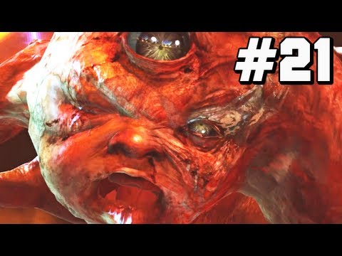 DmC: Devil May Cry Walkthrough Part 21 - Demon Baby BOSS Battle! - Mission 14 (Last Dance)