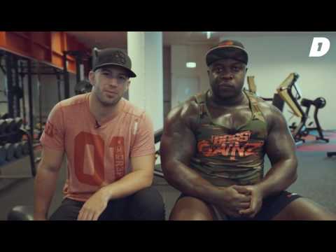 200KG SQUATS RECORD!!! met Migi Boss    #DAY1 Afl  #23