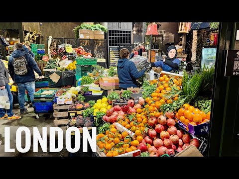 London - City Tour 2026 | Walking The Borough Market, Tower Bridge to Tower of London [4K HDR]