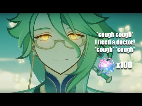 F2P player spends 100 wishes on Baizhu and his weapon