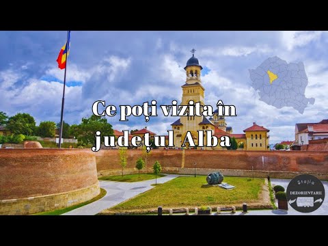 What can you visit in Alba County? We are visiting Romania together