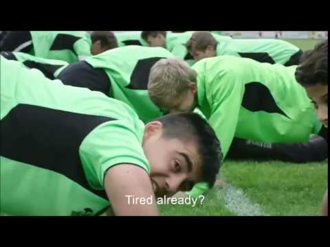 Xherdan Shaqiri is disguised as an old man, and surprises young football players at SC Kriens !