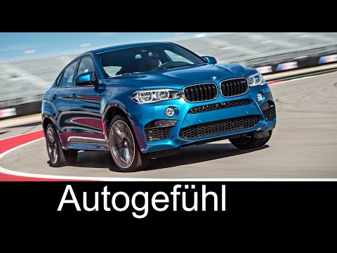 2015/2016 all-new BMW X6 M Interview ENGLISH racetrack, sound, exterior, interior - Autogefühl