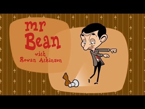 Thumbnail of the video: Mr. Bean Animated Cartoon Intro Opening Theme HD