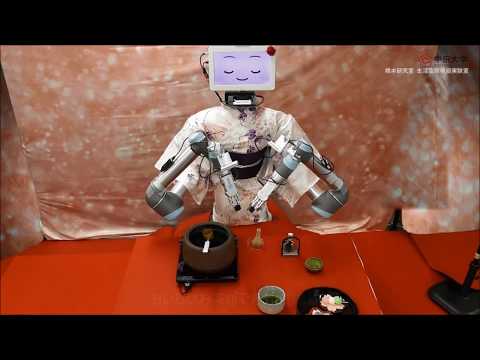 双腕ロボットシステム（お茶会ロボット）short ver
