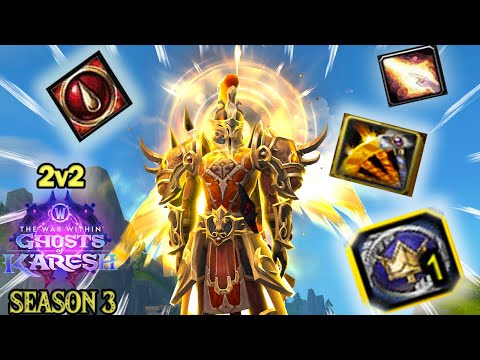 HOLY PALADIN PVP 2v2 ARENA SEASON 3 (WoW The War Within) [Patch 11.2] ☀️