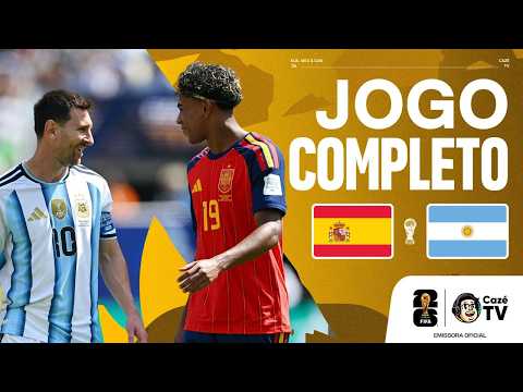 JOGO COMPLETO: ESPANHA X ARGENTINA | FINAL DA COPA DO MUNDO FIFA™ 2026