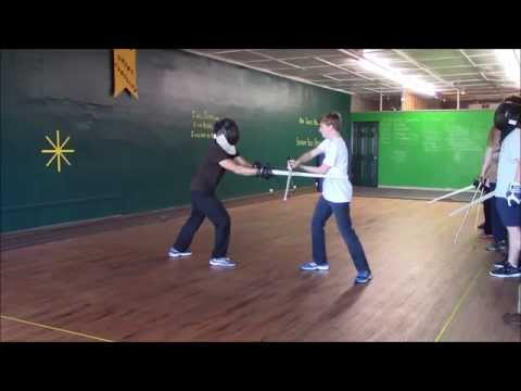 Krumphau Drill; Cut, Thrust, or Slice
