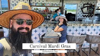 Carnival Mardi Gras Embarkation Day