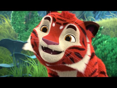 Leo and Tig -  Goodbye Theodor  + Gift of the taiga spirit  - animal cartoon