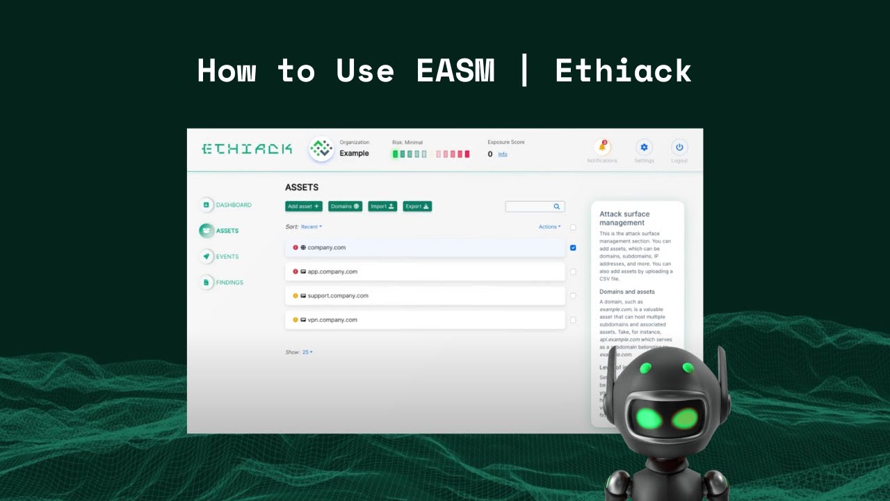 How to use EASM | Ethiack