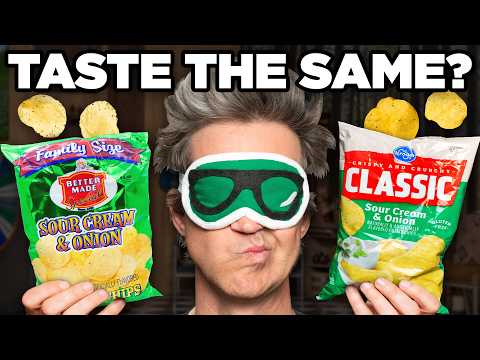 Blindfold Taste Test Challenge