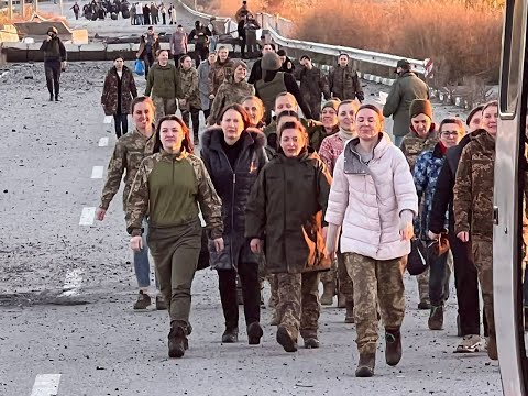 War in Ukraine. З полону рашистів звільнено 108 українок, серед яких 12 цивільних.