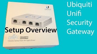 Ubiquiti UniFi Security Gateway (USG) - відео 6
