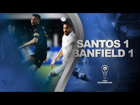 Santos 1 x 1 Banfield-ARG - Sulamericana 2022!