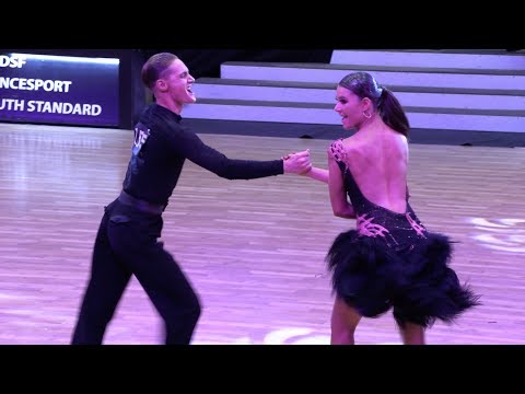 Simon Bomskov - Victoria Harpoth DEN, Jive | WDSF Open Youth Latin