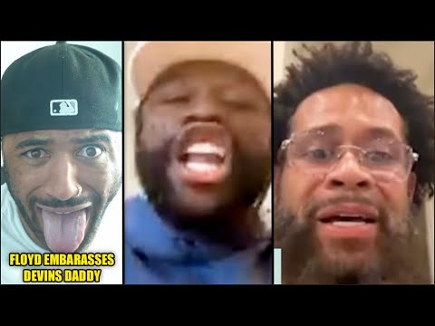 FLOYD MAYWEATHER EMBARASSES DEVIN HANEY'S DAD ON IG LIVE AFTER HE GOT SLEPT BY RYAN!