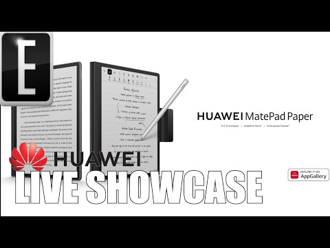 Huawei MatePad Paper - LIVE SHOWCASE