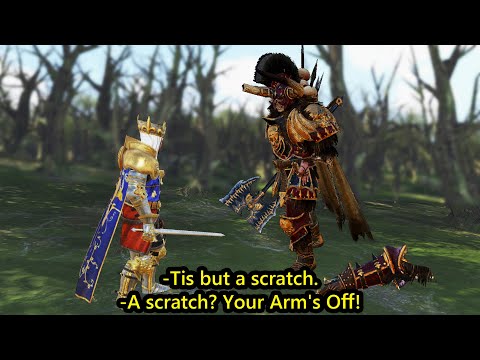 When Louen Fights Krell in Bretonnia