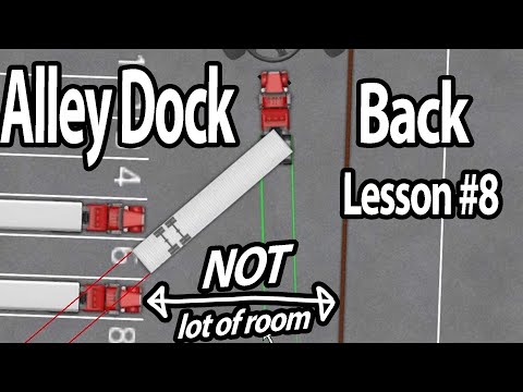 Learn to reverse a trailer between two trucks with this simple game!!