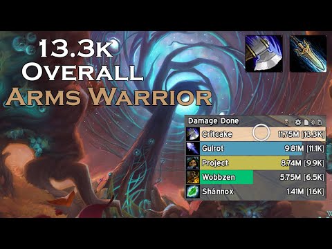Mists +15 | 13.3K Overall DPS | Kyrian Arms Warrior (Sanguine, Storming, Tyrannical)