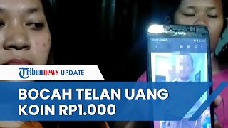 Sosok Anak 6 Tahun yang Terbaring Lemas seusai Telan Uang Koin, Orangtua Tak Ada Biaya untuk Operasi