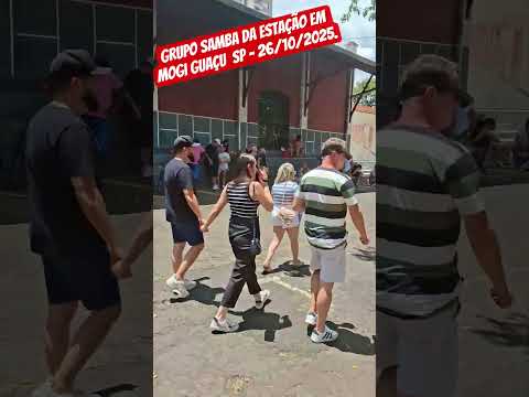 Hoje, deu certo em prestigiar um pouquinho do Grupo Samba da Estação em Mogi Guaçu, SP.