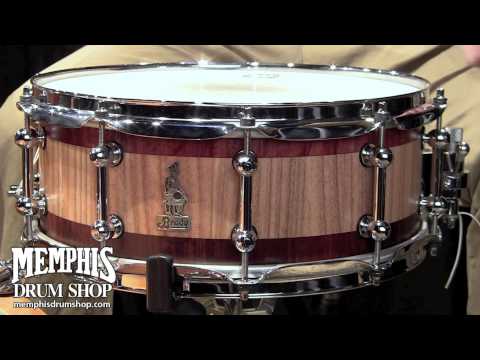 Brady 14 x 5.5 Jarrah/Cedar Wattle/Jarrah 3 Ring Block Shell Snare Drum (3RB1455JCWJNS-3RB1325)