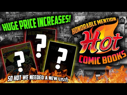Comic Books Selling for BIG Gains! | Hot 10 Honorable Mentions Comic List ft. @GemMintCollectibles