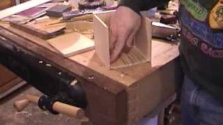preview picture of video 'Woodworking: curly maple spice box part 19'