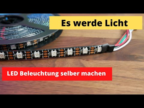 Build your own LED lighting - ESP32 / ioBroker / ESPhome / WS2812 / Alexa / Siri