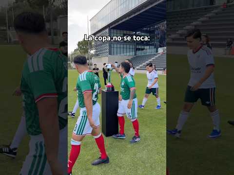 La copa no se toca antes de ser campeón