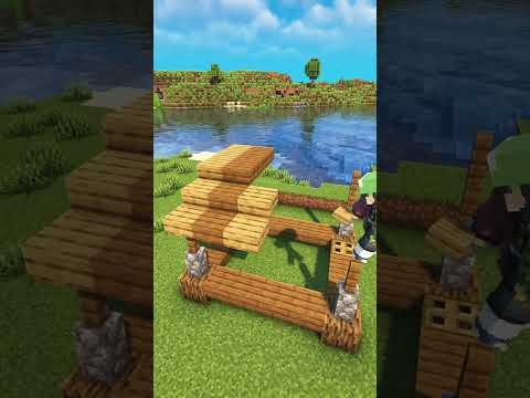 Minecraft Market Stall🏠 #shorts